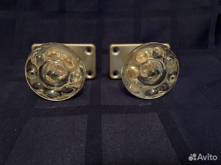 Стеклянные дверные ручки (новые) СССР