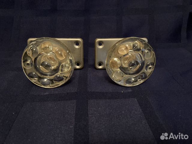 Стеклянные дверные ручки (новые) СССР