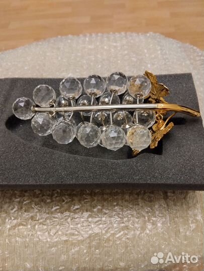 Swarovski Silver Crystal weintraube