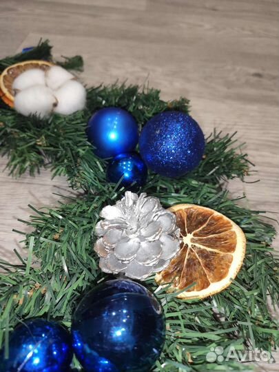 Новогодний рождественский венок