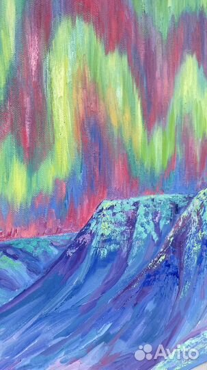 Картина авторская маслом на холсте 50х80 см