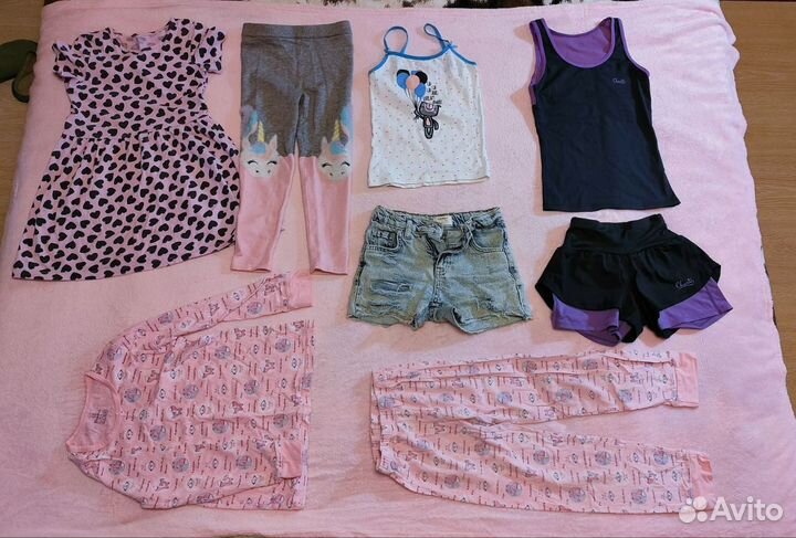 Набор вещей для девочки 5 лет