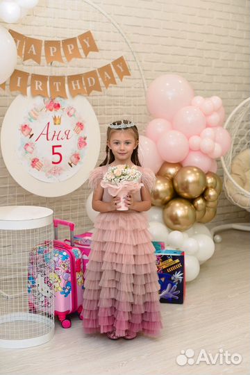 Детское нарядное платье