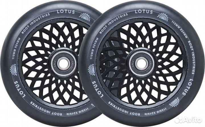 Колеса root industries Lotus 110mm Black-Black Arm