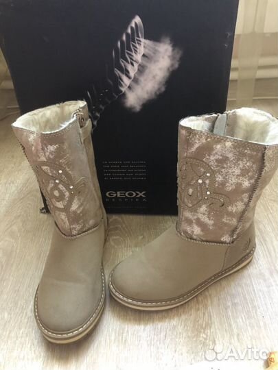 Сапоги угги Geox 29 для девочки Геокс