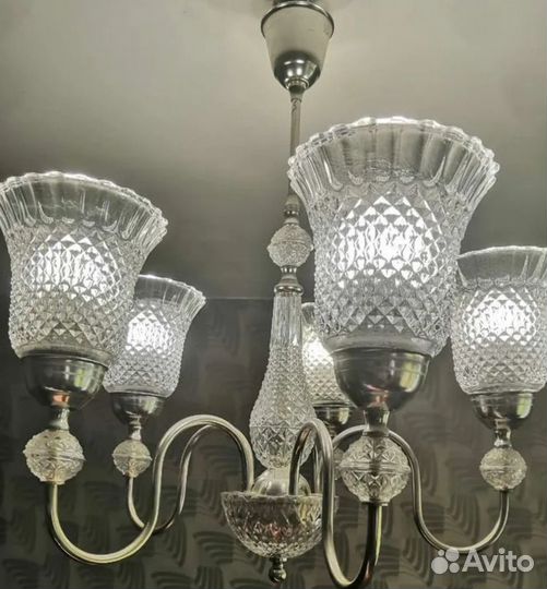 Хрустальная люстра СССР