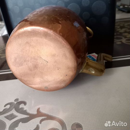 Заварочный чайник медный