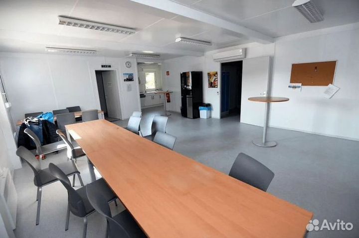 Модульное здание для бани, прачечной