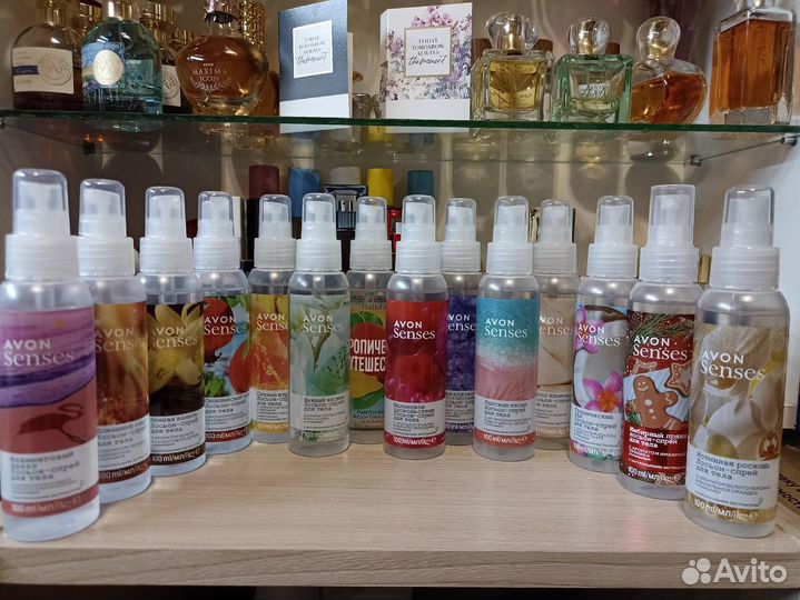 Спреи для тела avon в ассортименте в наличии