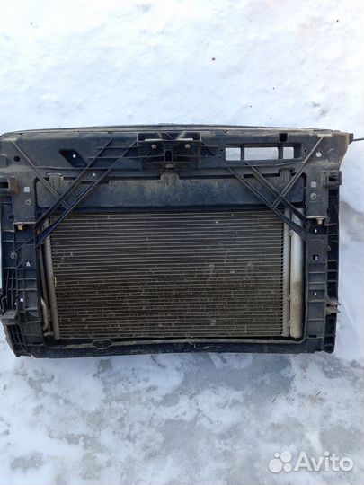 Бампер передний, телевизор,радиатор