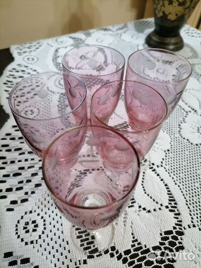 Фужеры стекло СССР