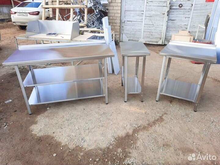 Производственные столы из нержавеющей стали