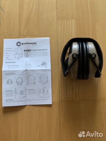 Активные наушники earmor m30