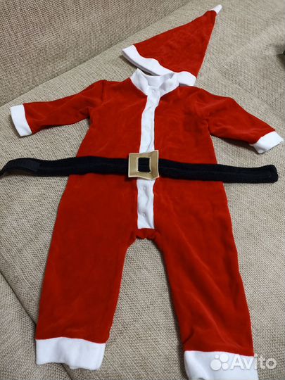 Костюм Санта Клауса 74-80