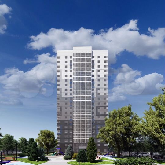 2-к. квартира, 66,3 м², 2/21 эт.