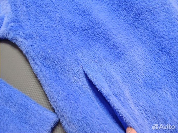 Новое пальто из искусственного меха 42 44