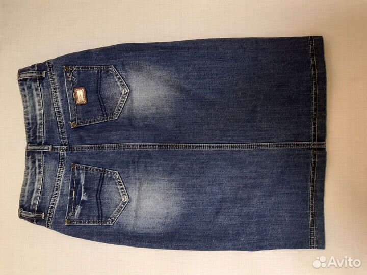 Юбка джинсовая