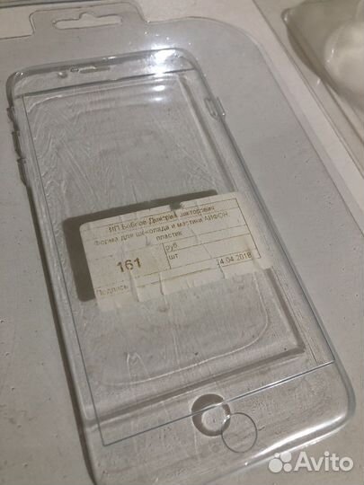 10шт Пластиковые формы для шоколада и мыла