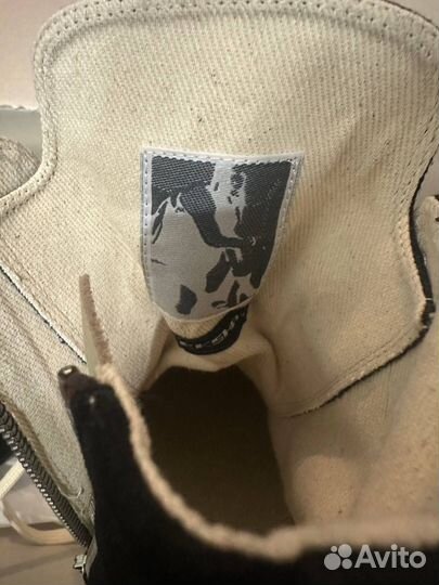 Кеды Rick owens ramones high