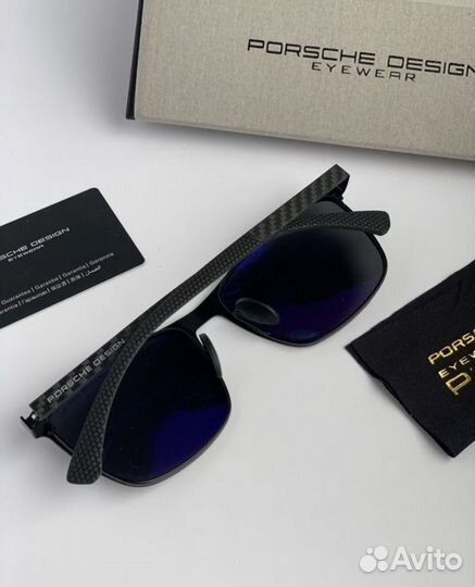 Очки porsche design polaroid черные
