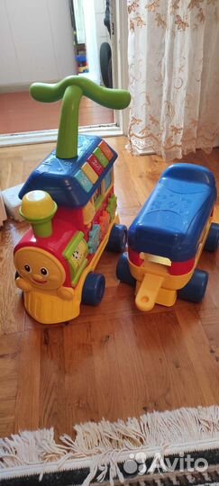 Паровоз толокар каталка