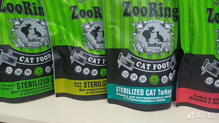 Корм супер-премиум для кошек и собак ZooRing