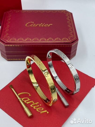 Браслет cartier из медицинской стали