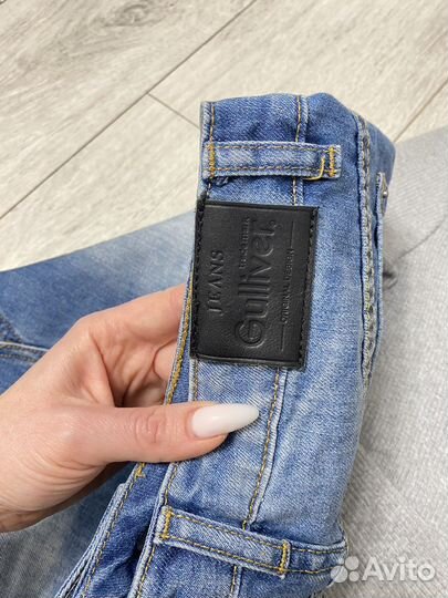 Джемпер юбка джинсовая 146 Gulliver