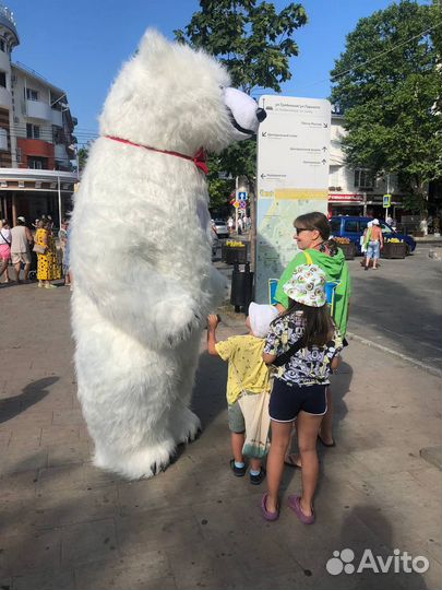 Белый медведь костюм