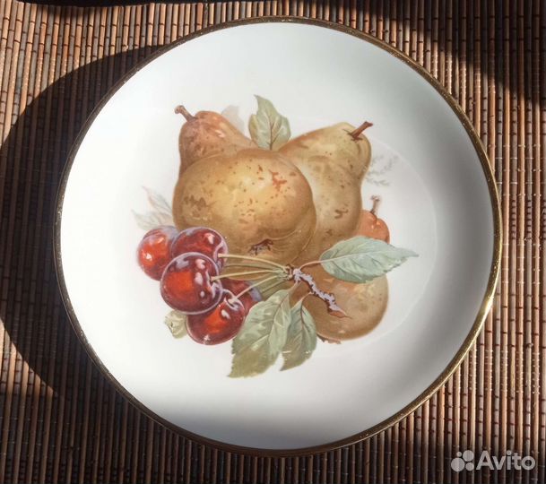 Тарелки антикварные Карл Тильш