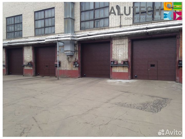 Гаражные ворота alutech