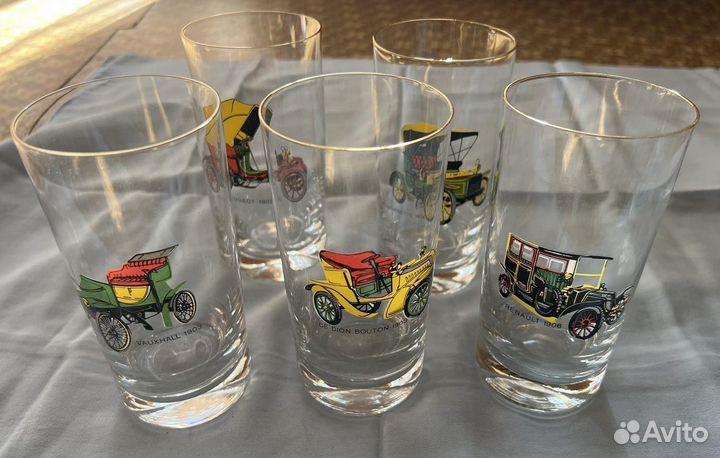 Хрустальные стаканы Bohemia чехословакия