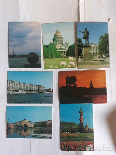 Почтовые карточки СССР. Ленинград 1990