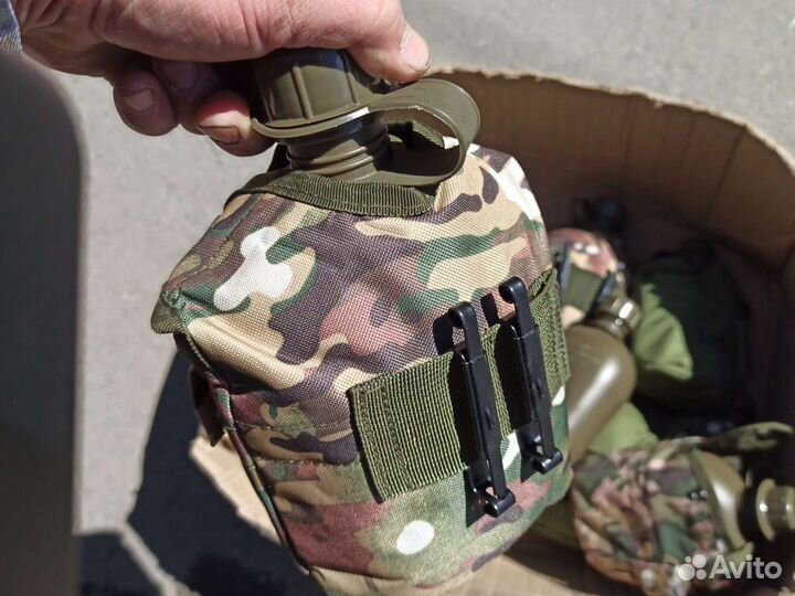 Фляжка армейская с котелком США USA