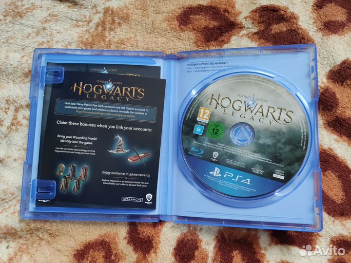 Hogwarts Legacy PS4 Диск
