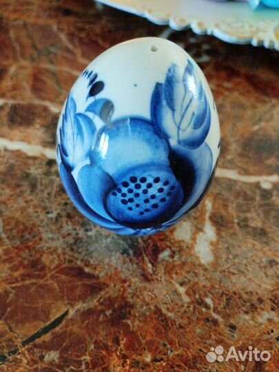Яйцо пасхальное Гжель ааторское