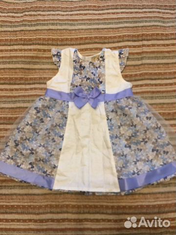Платье для девочки 80 размер