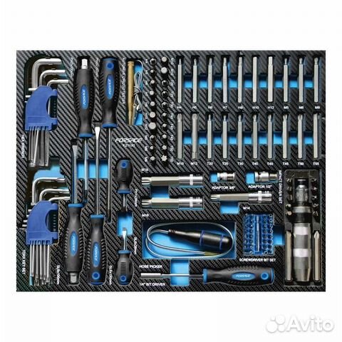 Набор отверток и бит 119 пр., в ложементе