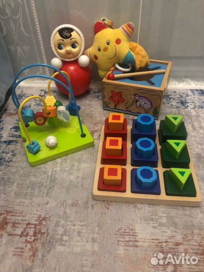 Детские игрушки деревянные