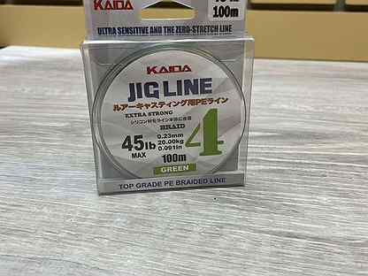 Плетенка Kaida jig line 100m (0,12-0,25мм)