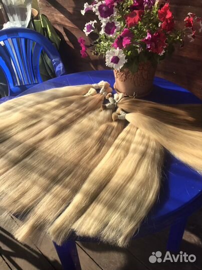 Волосы натуральные