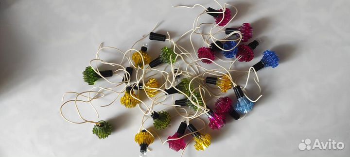 Елочная гирлянда СССР 