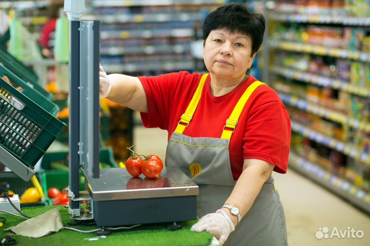 Продавец фрукты/овощи