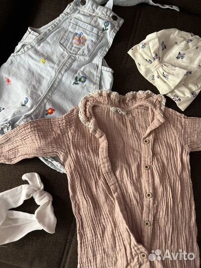 Детские вещи пакетом для девочки до 1,5 г