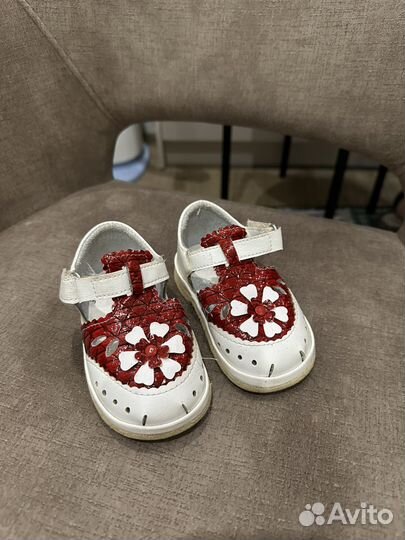 Сандалии для девочки 22 размер
