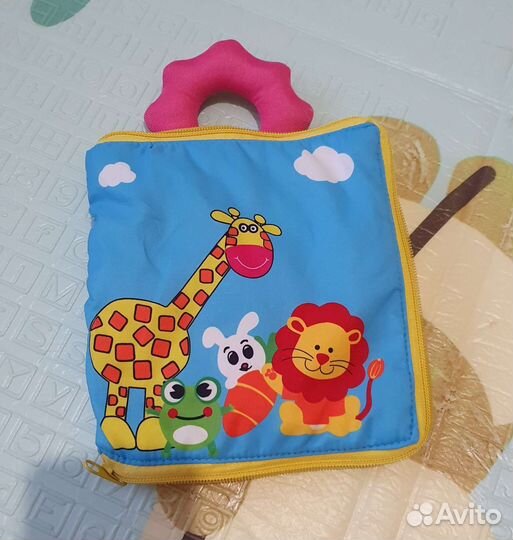 Развивающая книга, мягкая