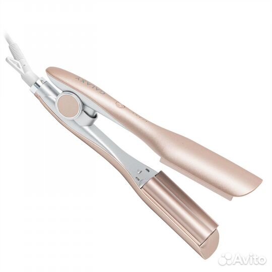 Щипцы для завивки волос Galaxy GL4663, бежевый
