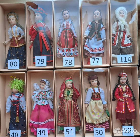 Куклы фарфоровые, коллекционные