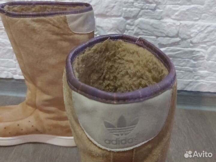 Сапоги натур Адидас