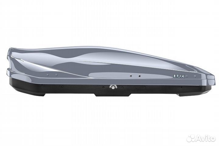 Бокс LUX irbis 175, серый глянец, 175*85*40 см